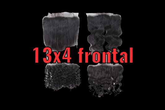 Frontal closures 5×5 and 13×4