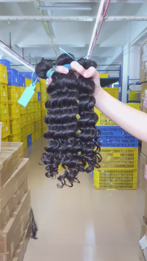 Blue band hair bundles, straight,body wave,loose wave,,deep wave