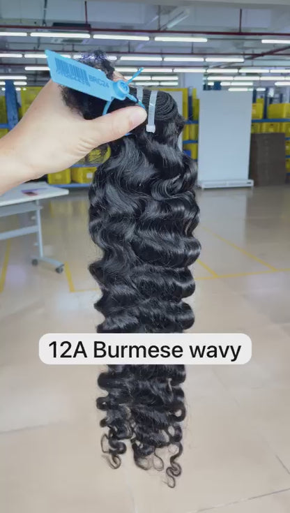 Burmeses wvy, 12A body wave, 12A Burmese wvy, straight,loose wave, deep wave